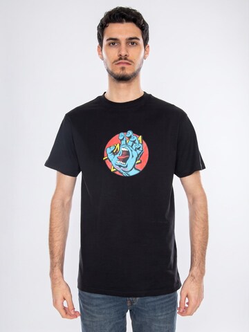 Santa Cruz Bluser & t-shirts 'Hand Dot Front Black' i sort