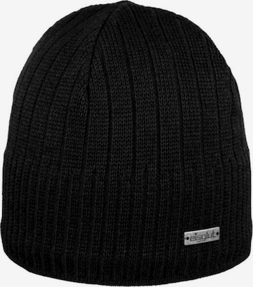 juoda Eisglut Megzta kepurė 'Kaig': priekis