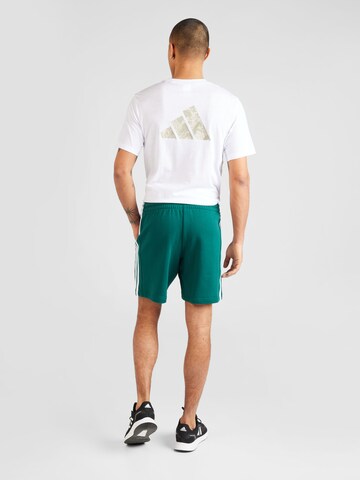 ADIDAS SPORTSWEAR - Regular Calças de desporto 'Essentials' em verde