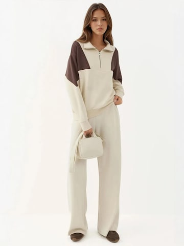 Sweat-shirt Hiccup en blanc