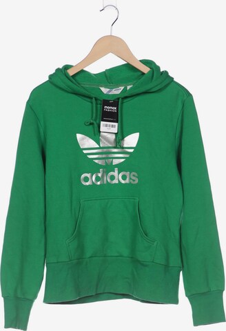 ADIDAS ORIGINALS Sweatshirt & Zip-Up Hoodie in XXL in Green: front