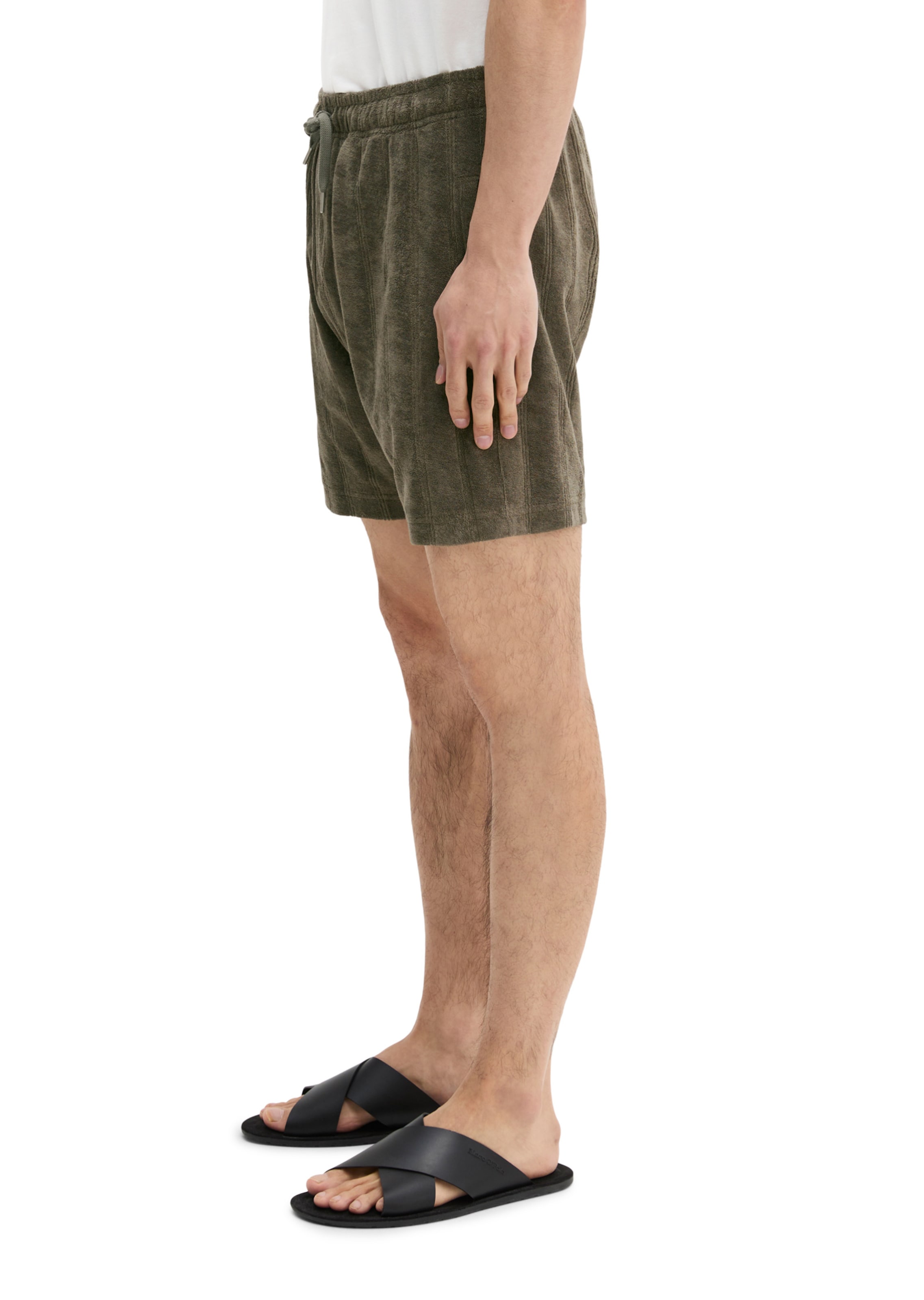 Marc O'Polo Regular Broek in Grijs