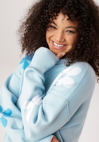 Aniston Pullover in Blau