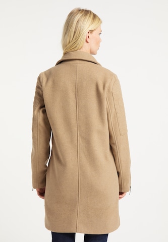 DreiMaster Vintage Between-Seasons Coat in Beige