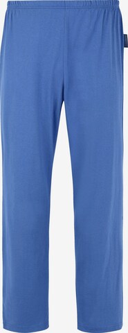 Jan Vanderstorm Pajama Pants ' Anssi ' in Blue: front