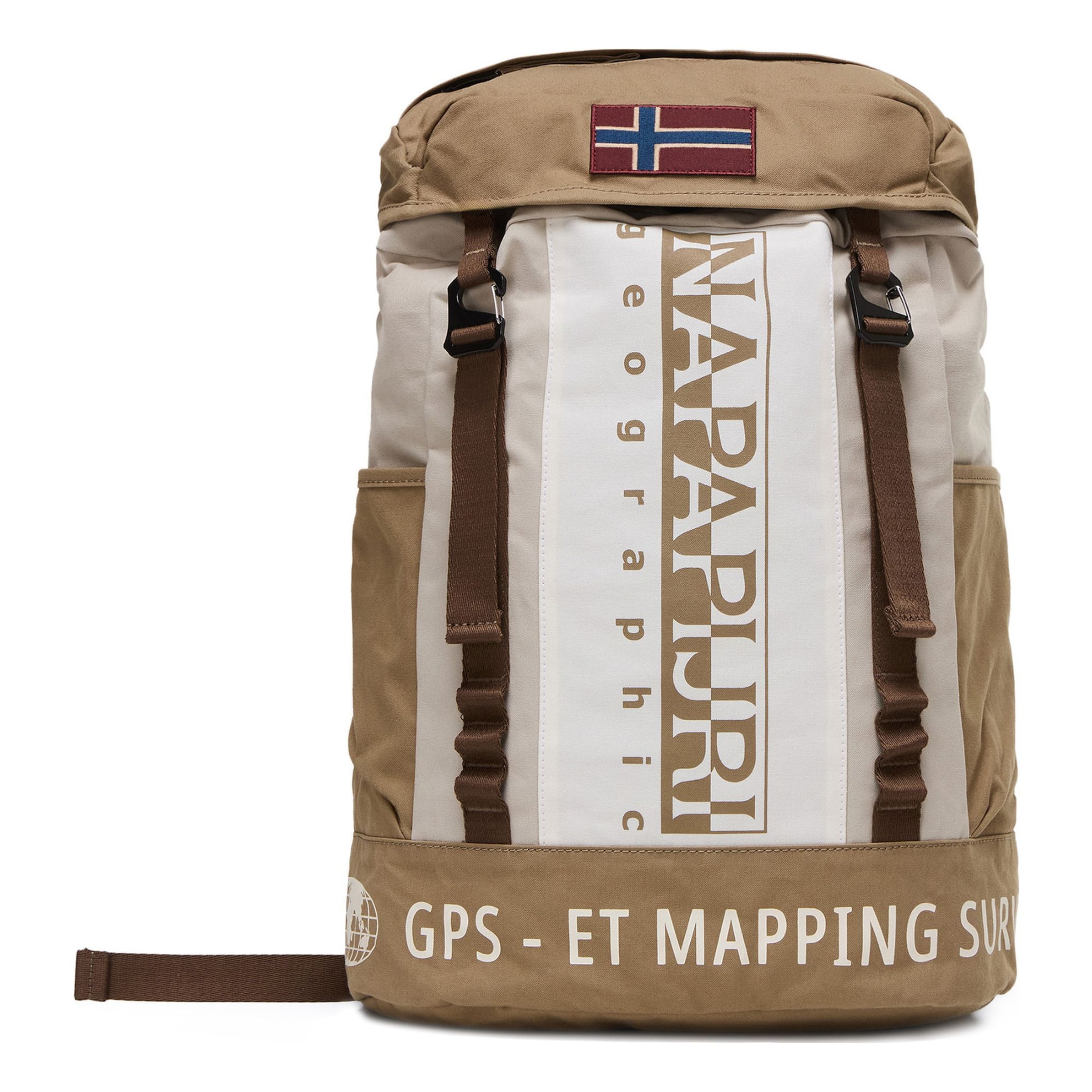 NAPAPIJRI Backpack in Beige: front