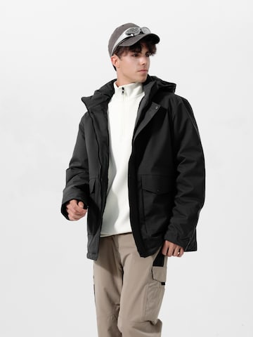 YOUTHUP Winter Jacket 'Kuschel' in Black