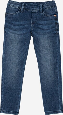 s.Oliver Slimfit Jeans in Blauw: voorkant