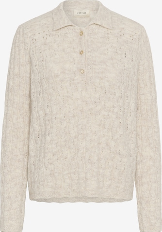 CreamPulover 'CRJunah' - bež boja: prednji dio