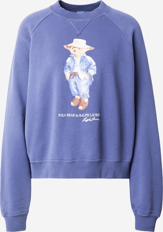 mėlyna Polo Ralph Lauren Megztinis be užsegimo 'TRVLR BR': priekis