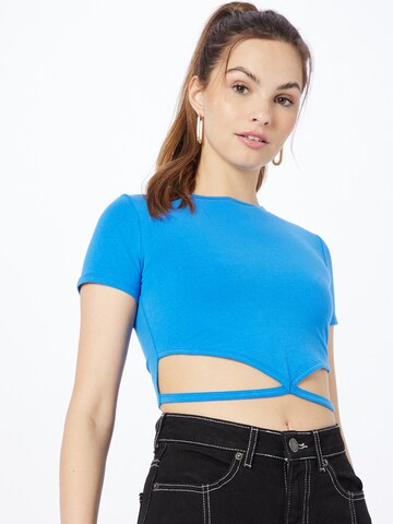 HOLLISTER - Camiseta en azul: frente