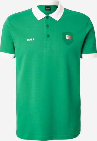 BOSS Футболка 'Paddy' в Зеленый: спереди