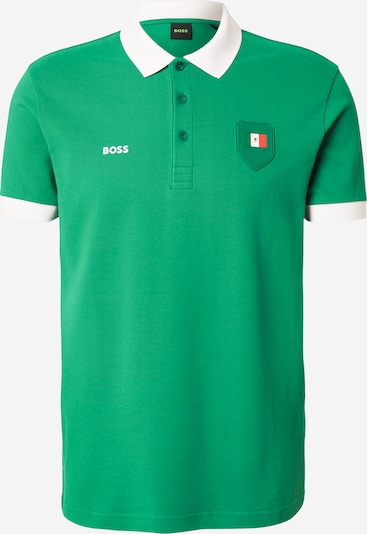 BOSS Majica 'Paddy' u zelena / bijela, Pregled proizvoda