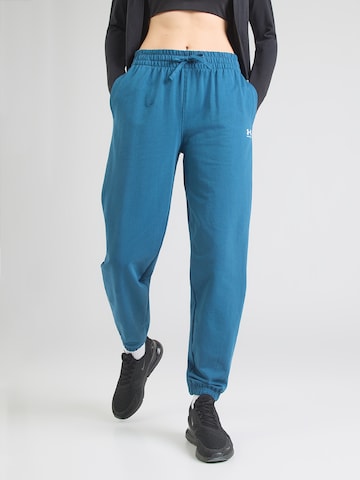 UNDER ARMOUR Tapered Sporthose in Blau: Vorderseite