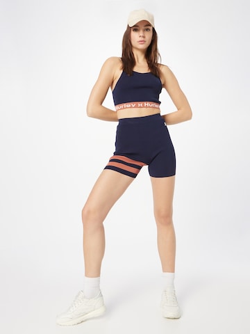 Hurley Skinny Sportovní kalhoty – modrá