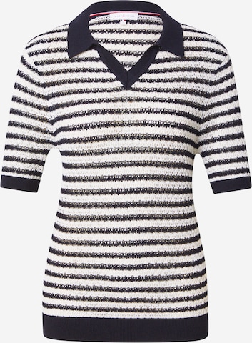 juoda TOMMY HILFIGER Marškinėliai: priekis