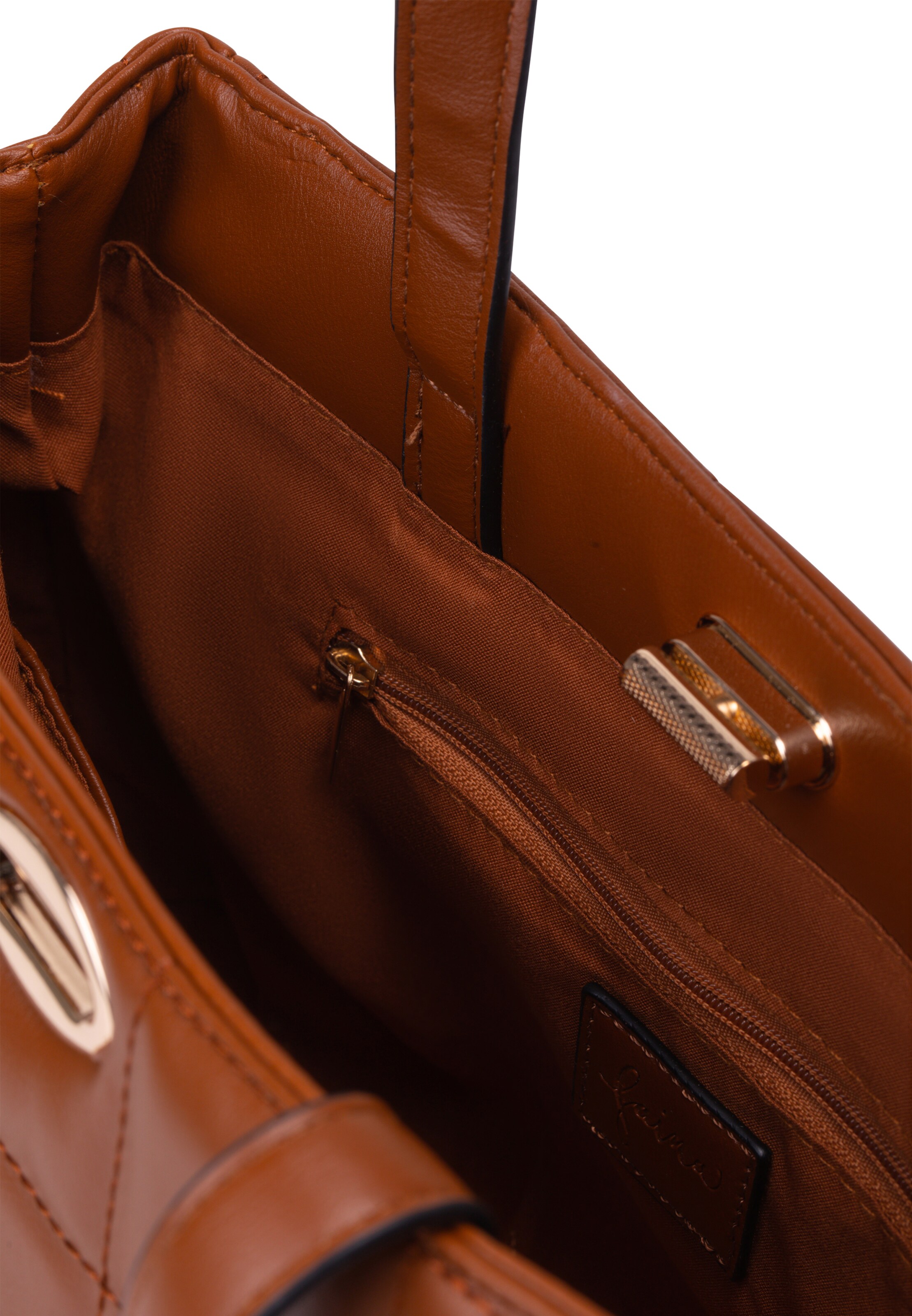 faina Handtas 'Faina' in Bruin