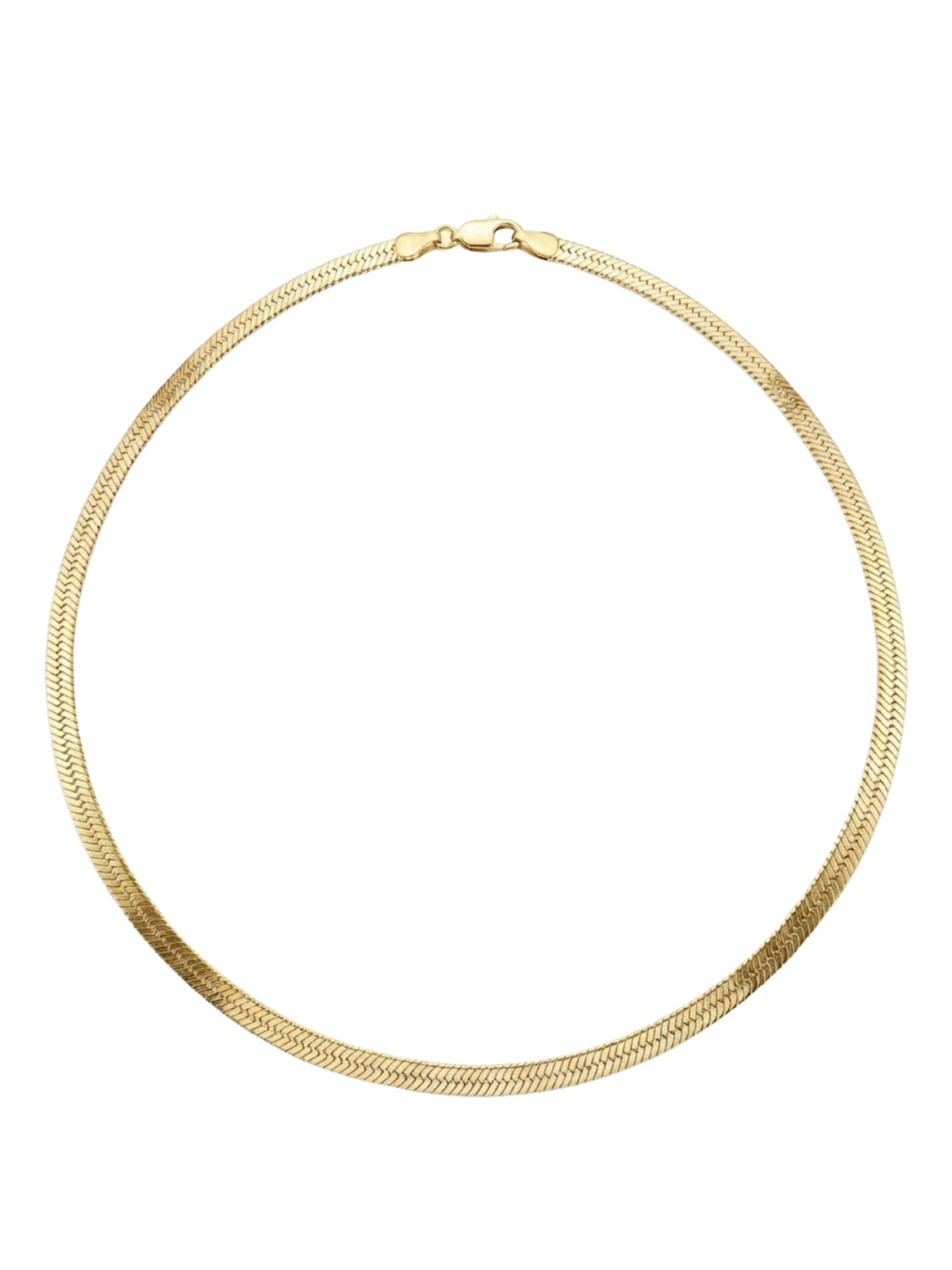 Einzelstück Necklace 'Italian' in Gold: front