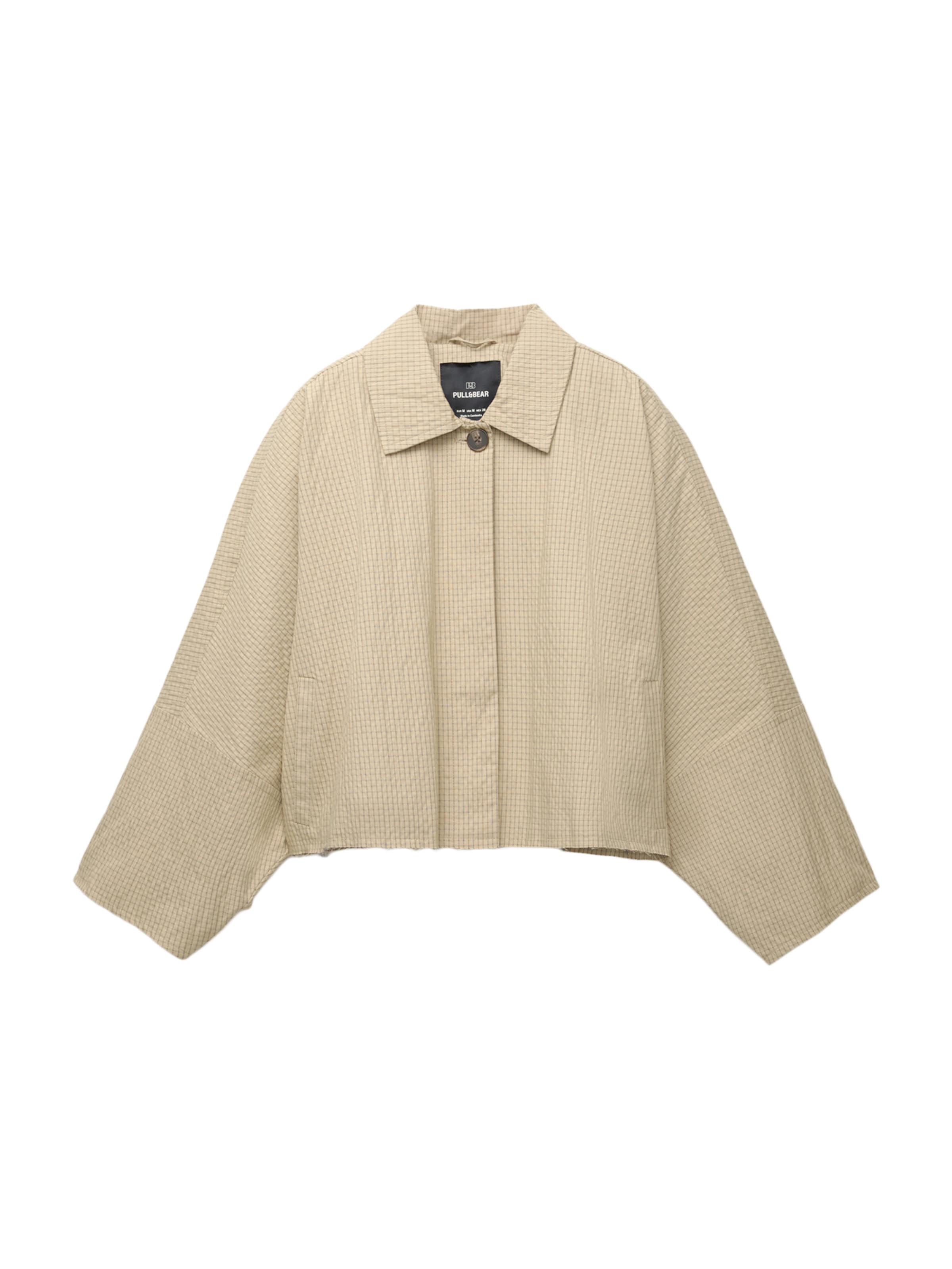 Pull&Bear Преходно яке в бежово: отпред