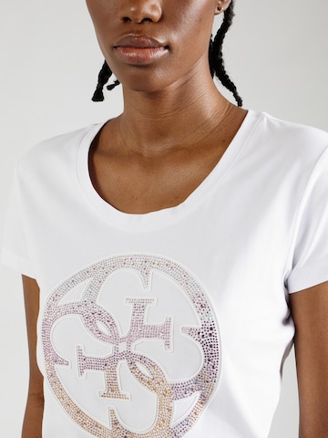 T-shirt GUESS en blanc