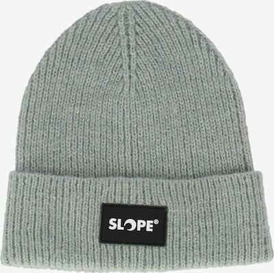 SLOPE Mütze 'Andi' in hellgrau / schwarz, Produktansicht