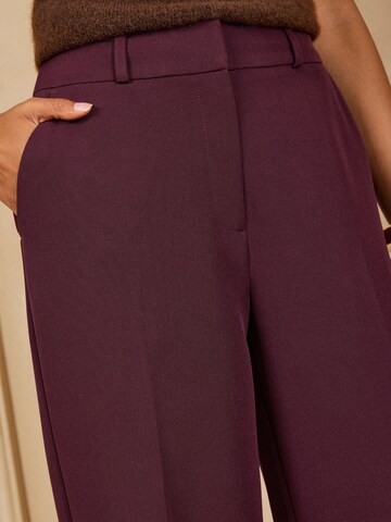 love & roses Wide Leg Hose in Rot