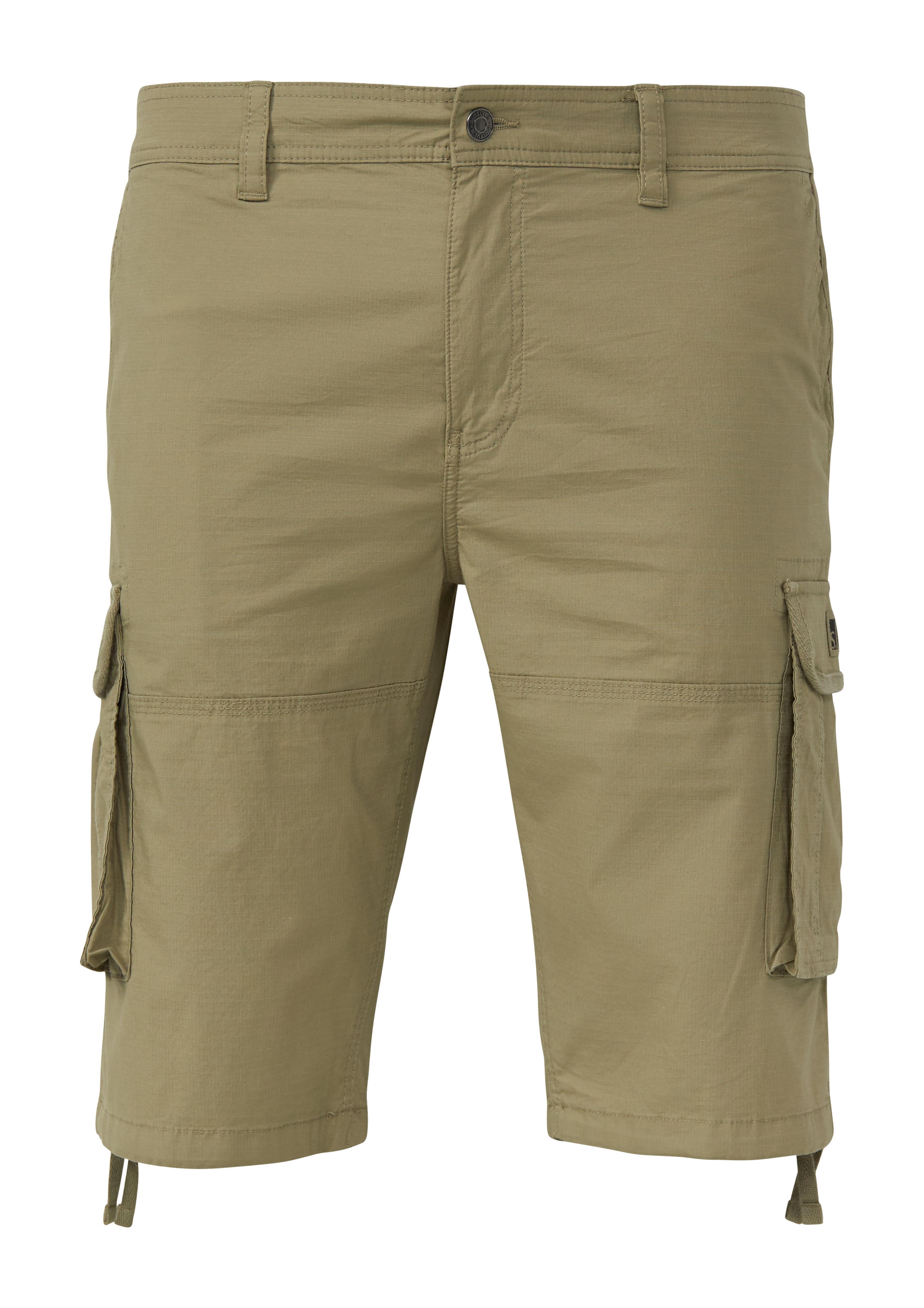 s.Oliver Men Big Sizes Regular Cargohose in Grün: Vorderseite