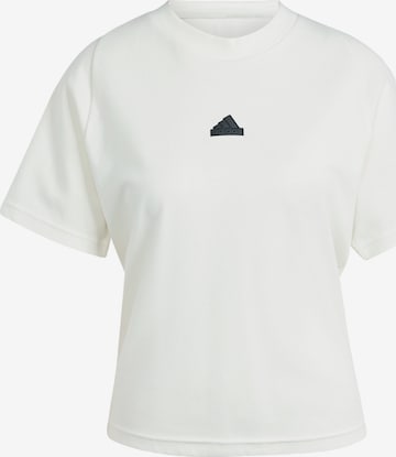 T-shirt fonctionnel 'Z.N.E.' ADIDAS SPORTSWEAR en blanc : devant