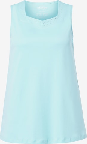 Ulla Popken Top in Blue: front
