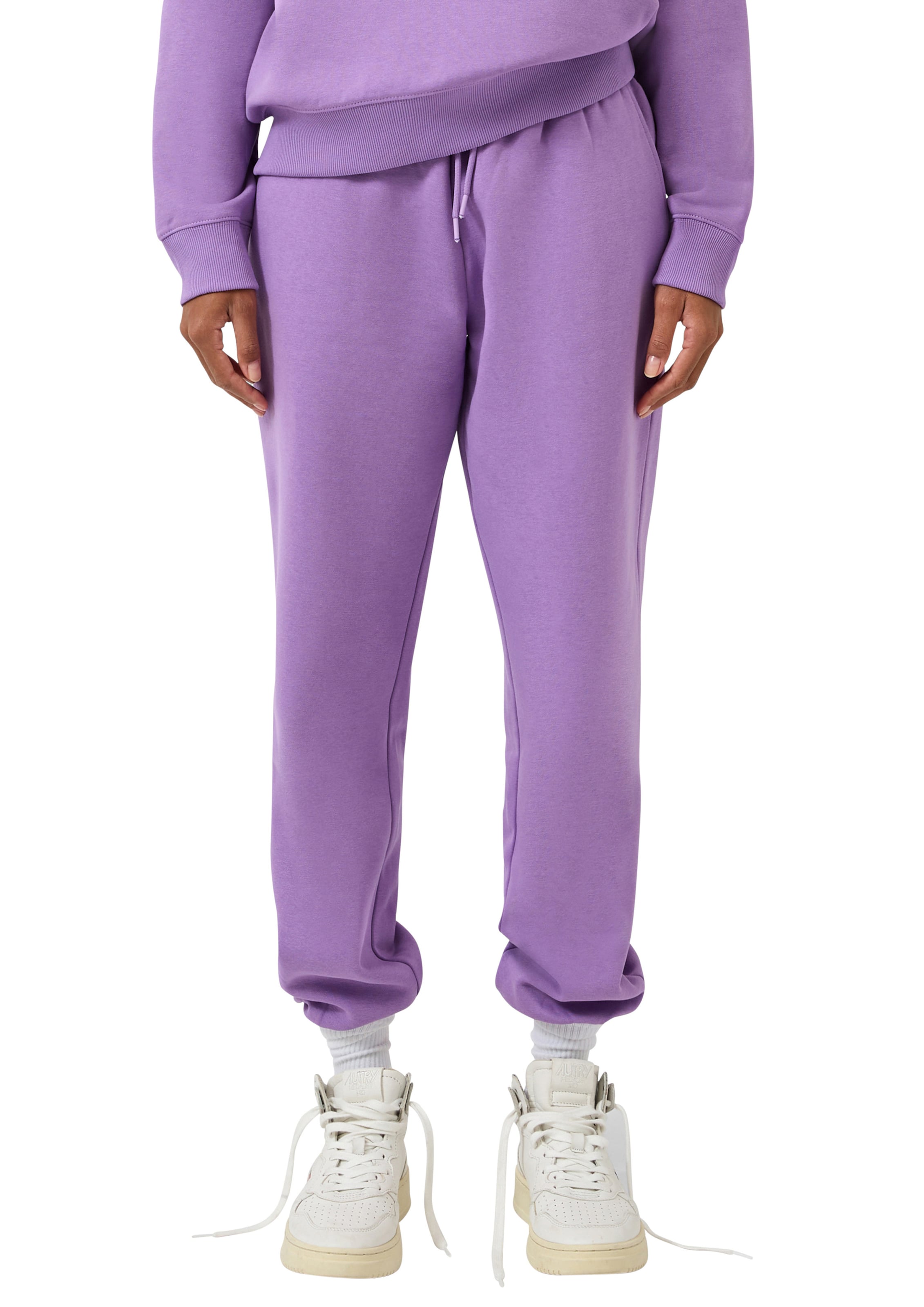 QS Tapered Hose in Lila: Vorderseite