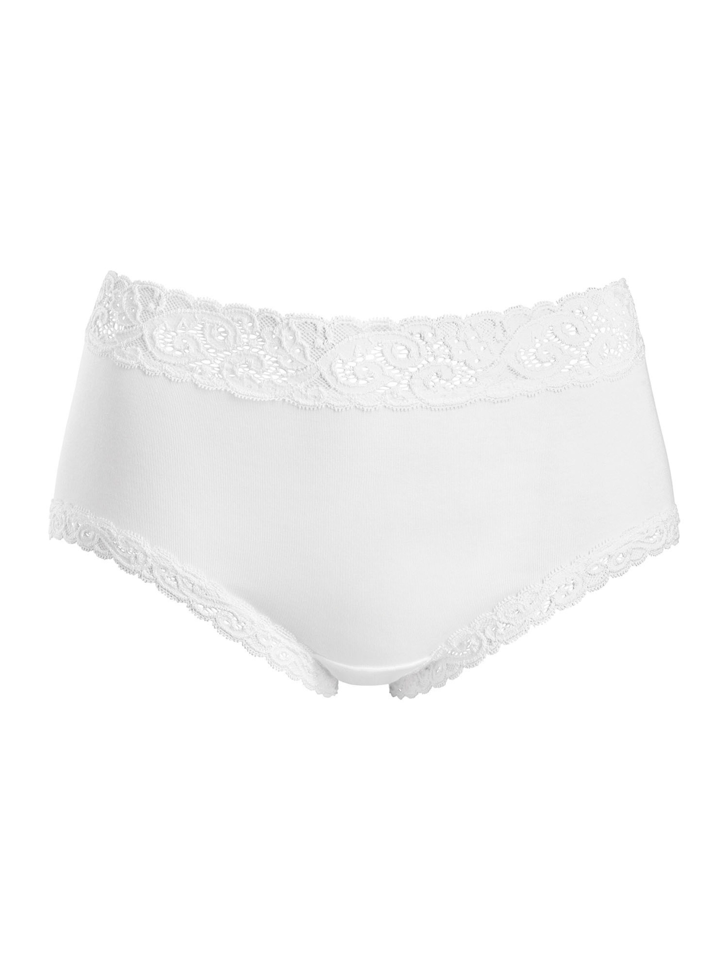 Hanro - Cueca ' Moments ' em branco: frente