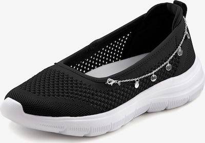 Balerinos iš LASCANA, spalva – juoda / sidabrinė, Prekių apžvalga