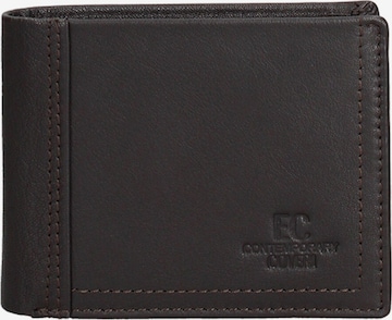 Portamonete 'Portafoglio uomo vera pelle - Coveri Collection Novaris Elite' di Coveri Collection in marrone: frontale