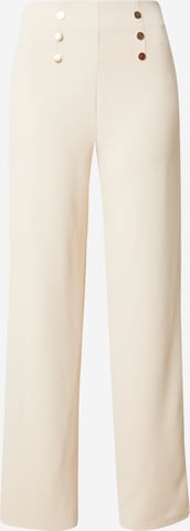 ABOUT YOU Wide leg Pants 'Josina' in White: front