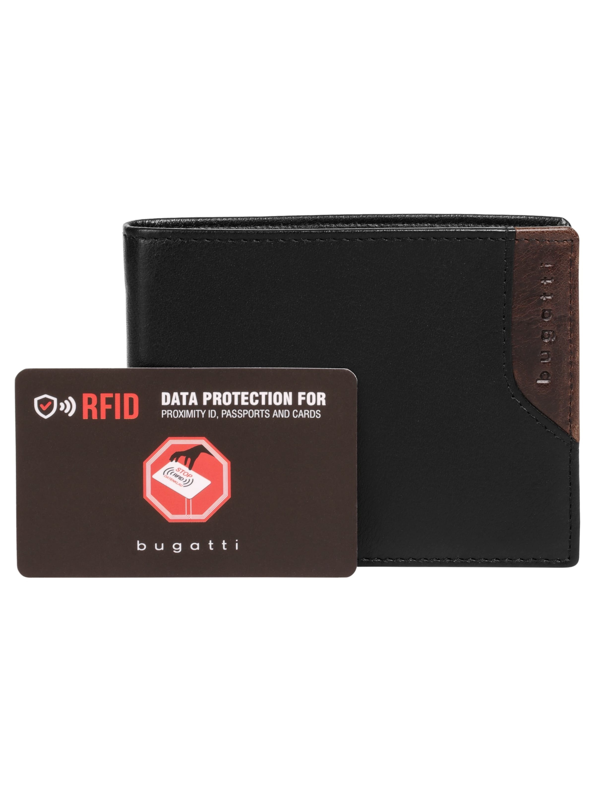 bugatti Wallet 'CORSO DELUXE' in Black