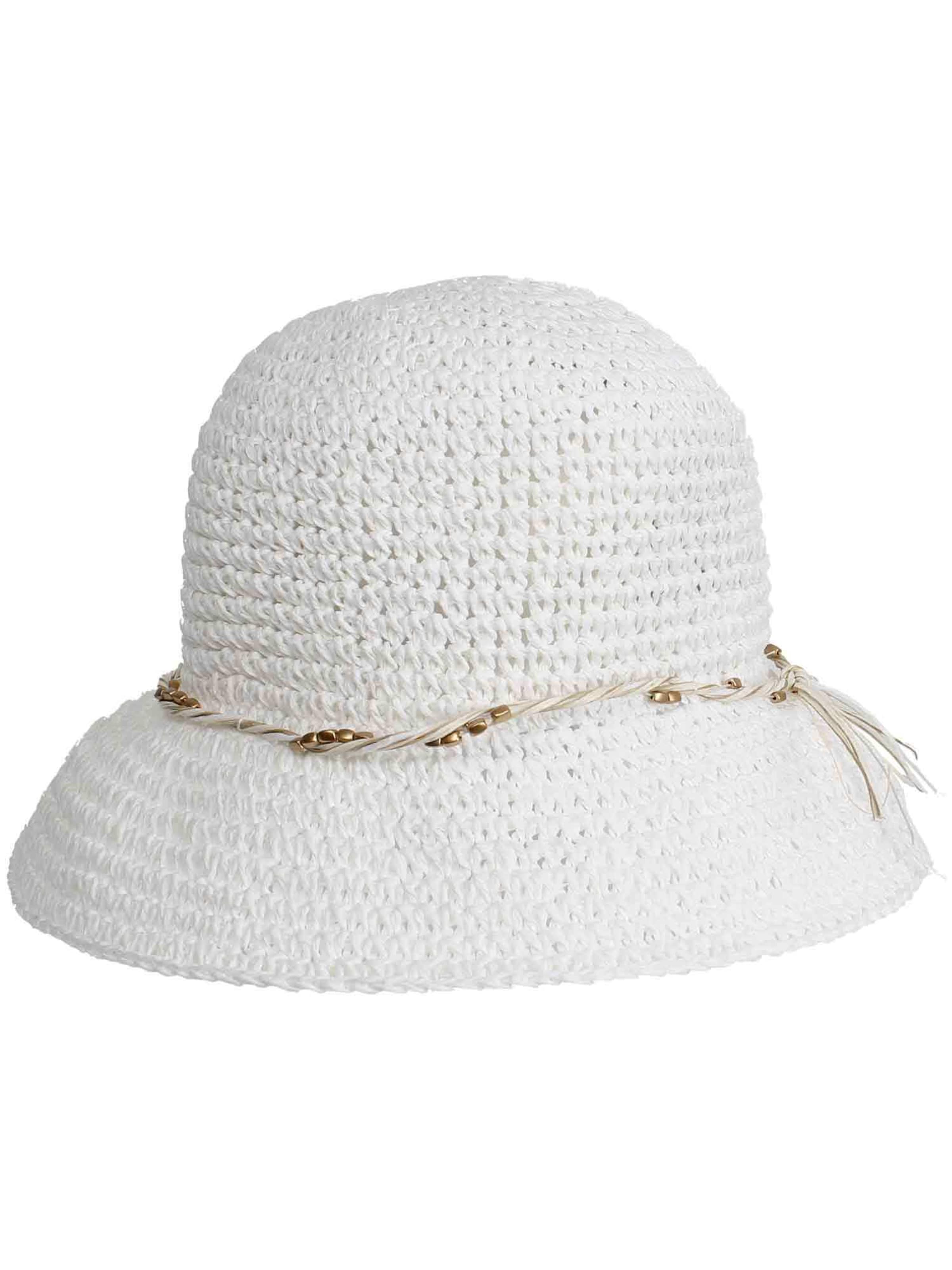 LOEVENICH Hut in Weiß