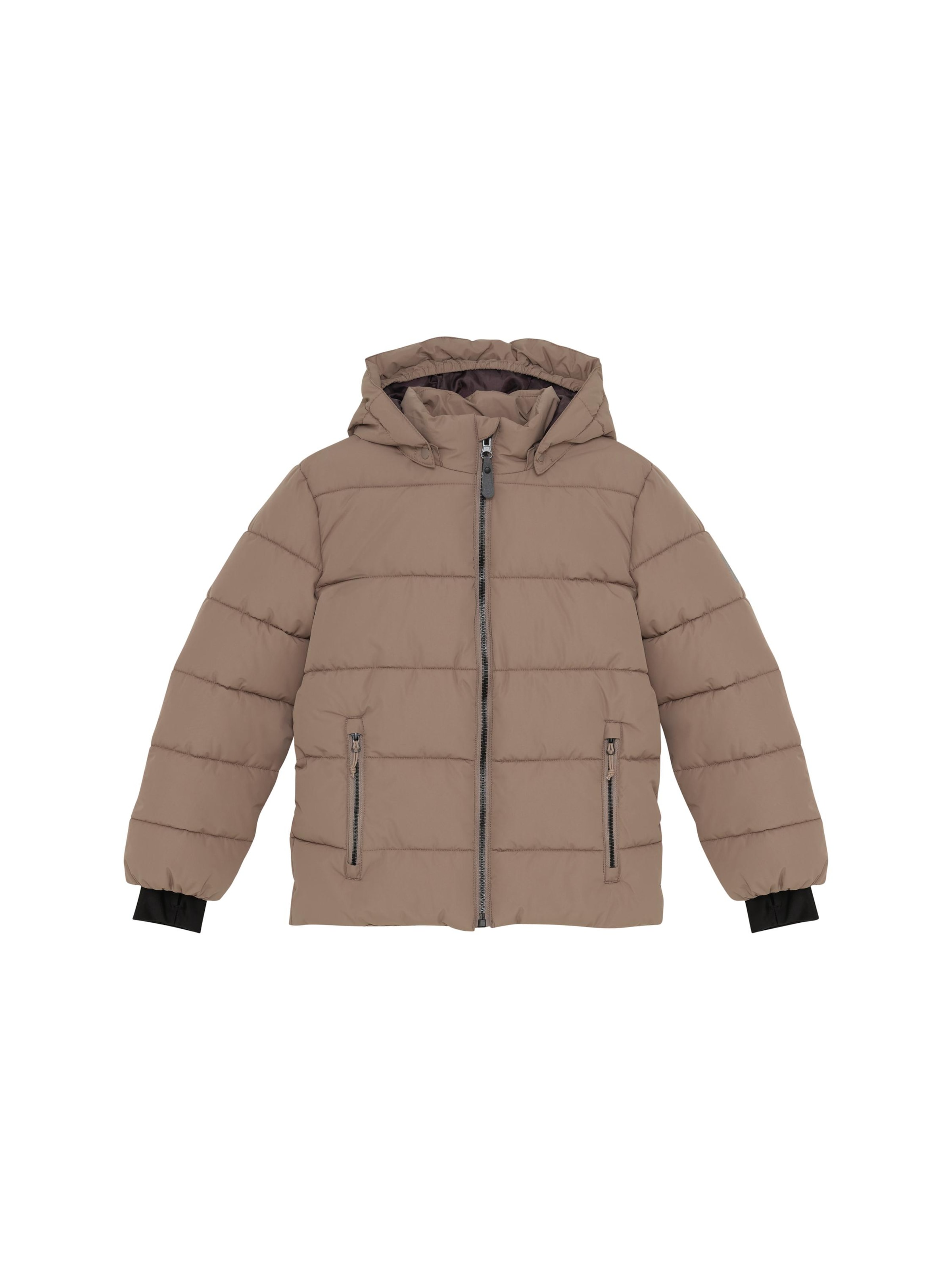 Veste d’hiver ' COJacket Quilt ' COLOR KIDS en marron : devant