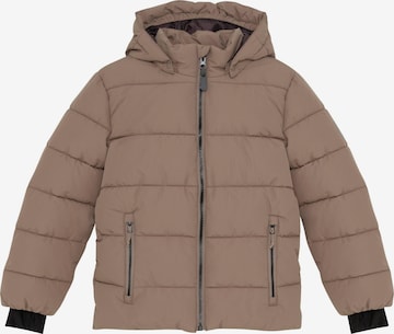 COLOR KIDS - Chaqueta de invierno ' COJacket Quilt ' en marrón: frente