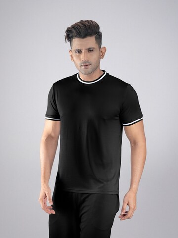 T-Shirt fonctionnel 'Pantoneclo Men's Gym Short Sleeve T-Shirt' PANTONECLO en noir