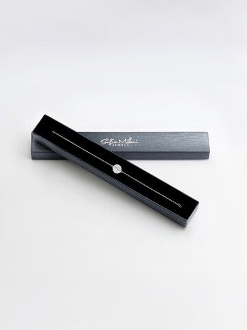 Sofia Milani Armband 'Brushed Ying Yang'‌‌‌‌ in Silber