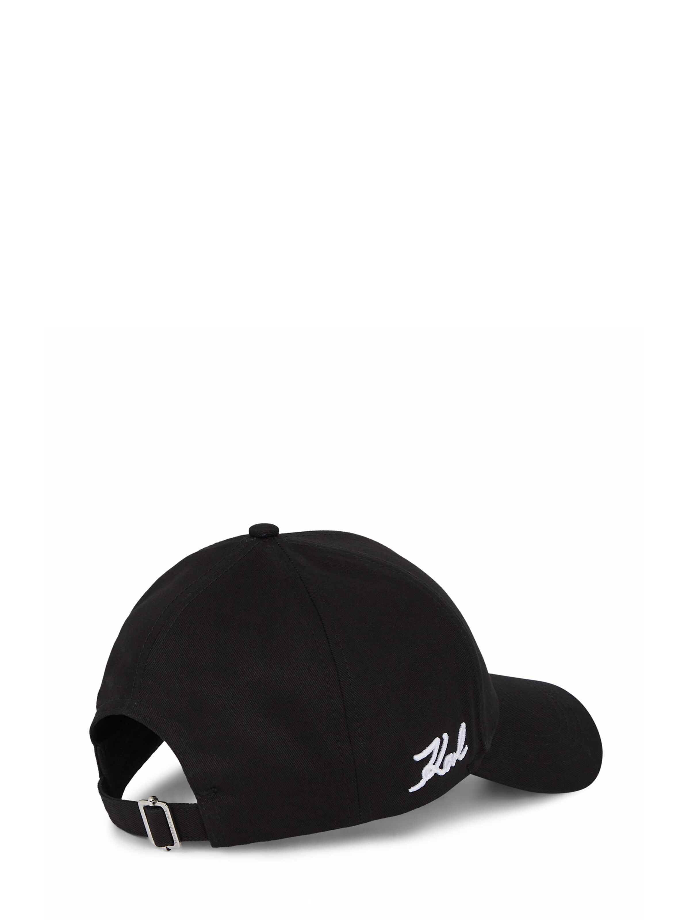 Karl Lagerfeld Czapka z daszkiem w kolorze czarny