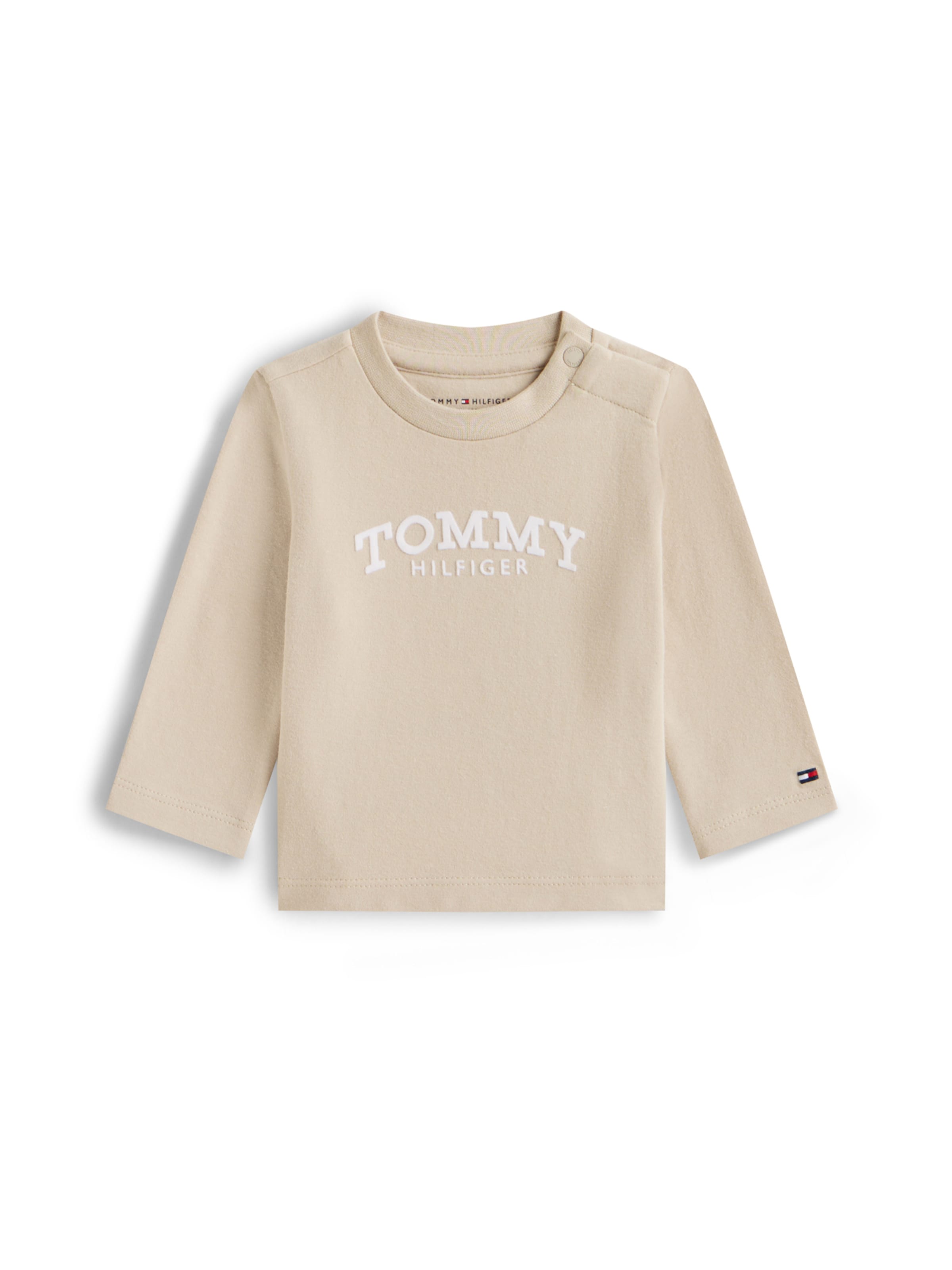 TOMMY HILFIGER Μπλουζάκι σε μπεζ: μπροστά