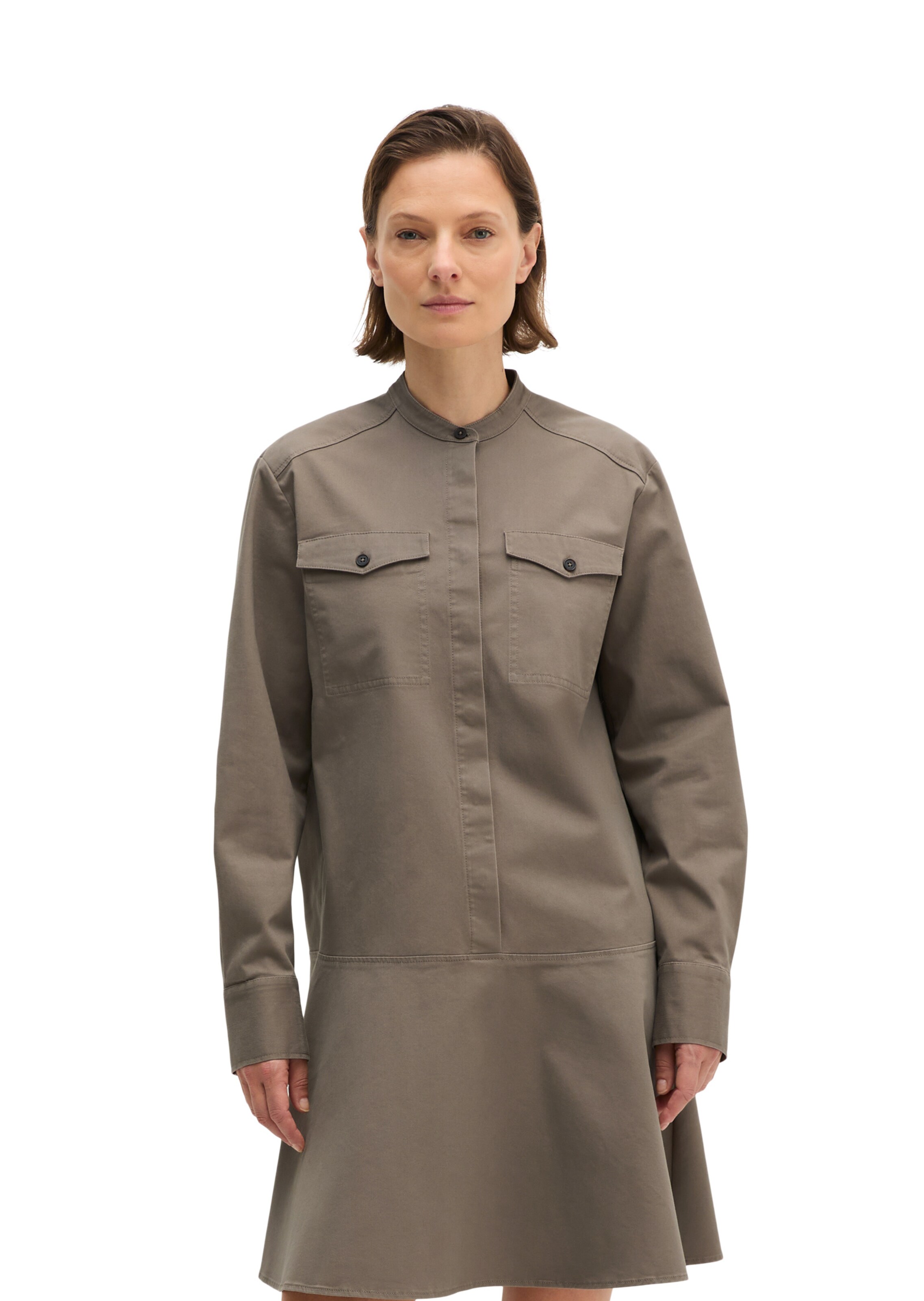 Marc O'Polo Dress in Brown: front