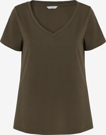 TATUUM - Blusa 'NELISA' em verde: frente