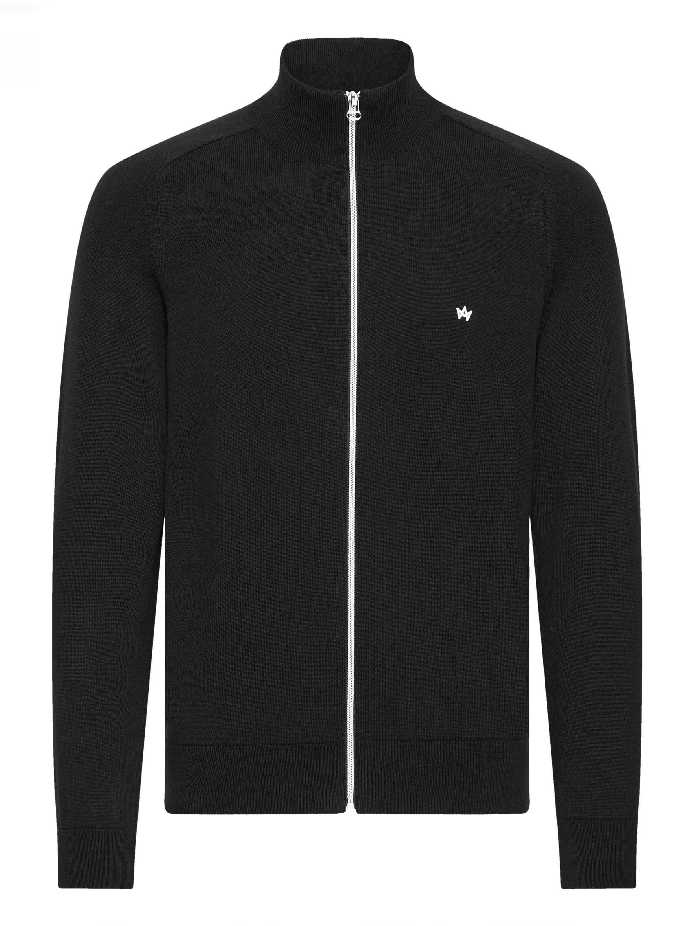 Vestes en maille 'Emil' Kronstadt en noir : devant