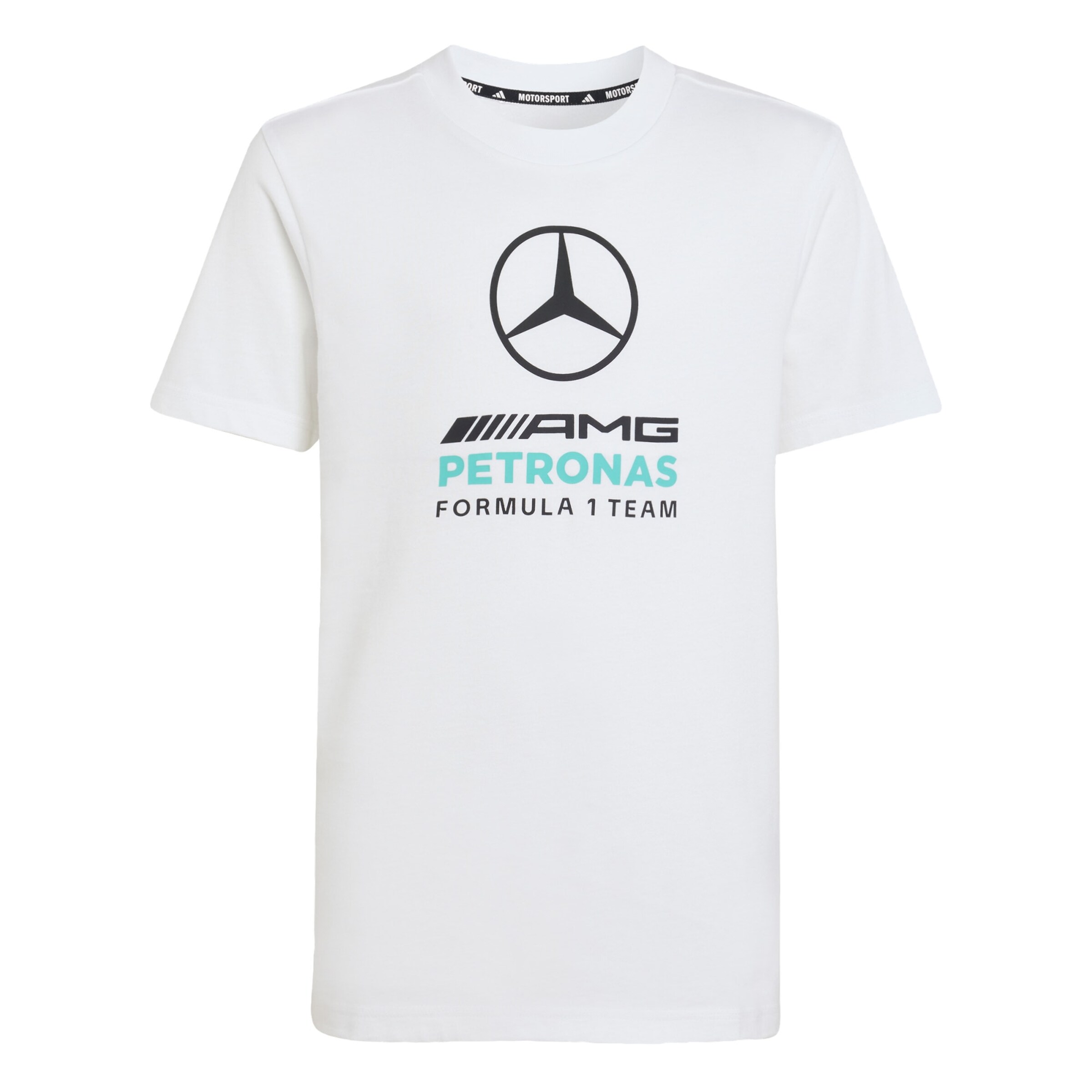 ADIDAS PERFORMANCE - Camisa funcionais 'Mercedes - Amg Petronas Formula 1 Team' em branco: frente