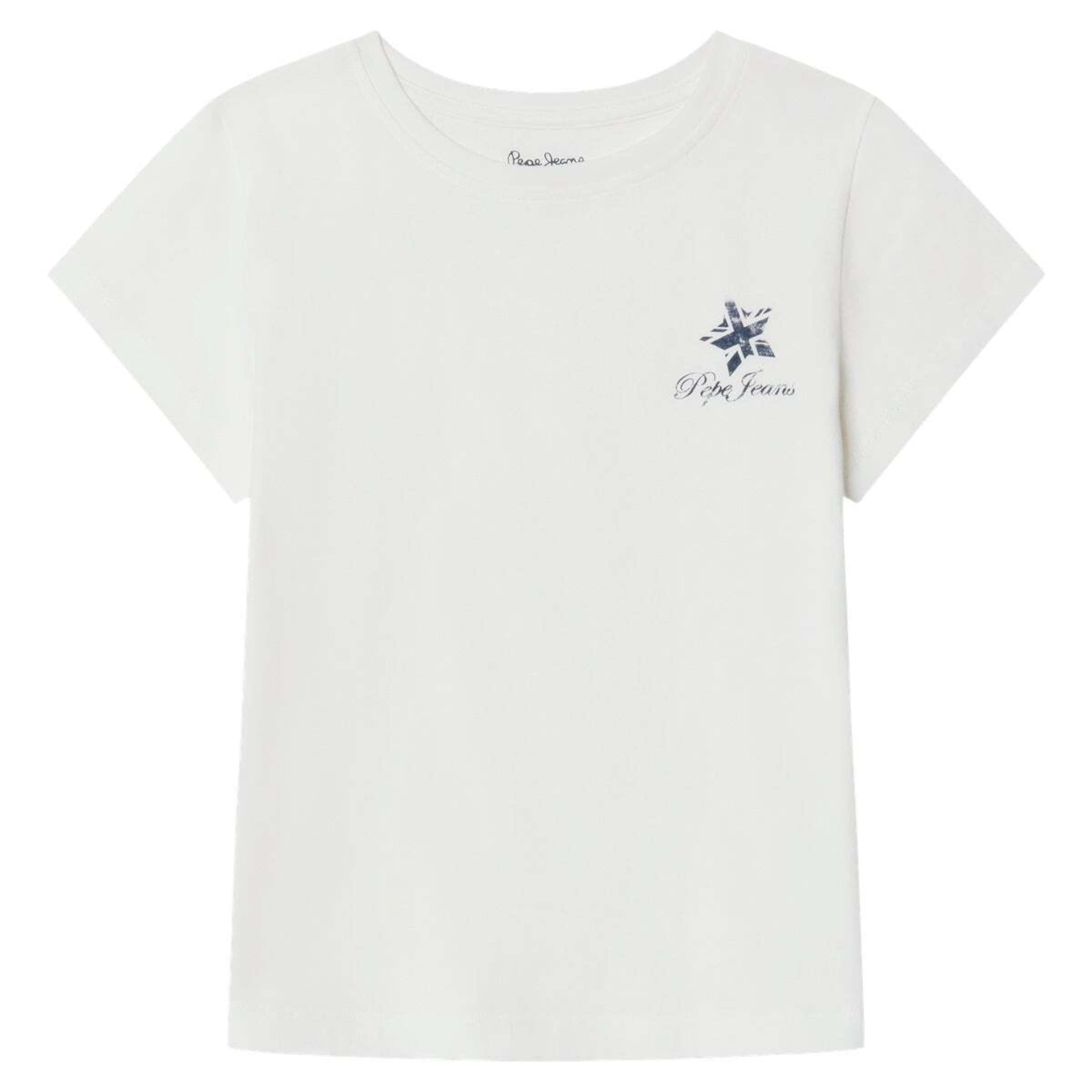 Maglietta 'Polly' di Pepe Jeans in bianco: frontale