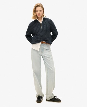 Superdry Trui in Blauw