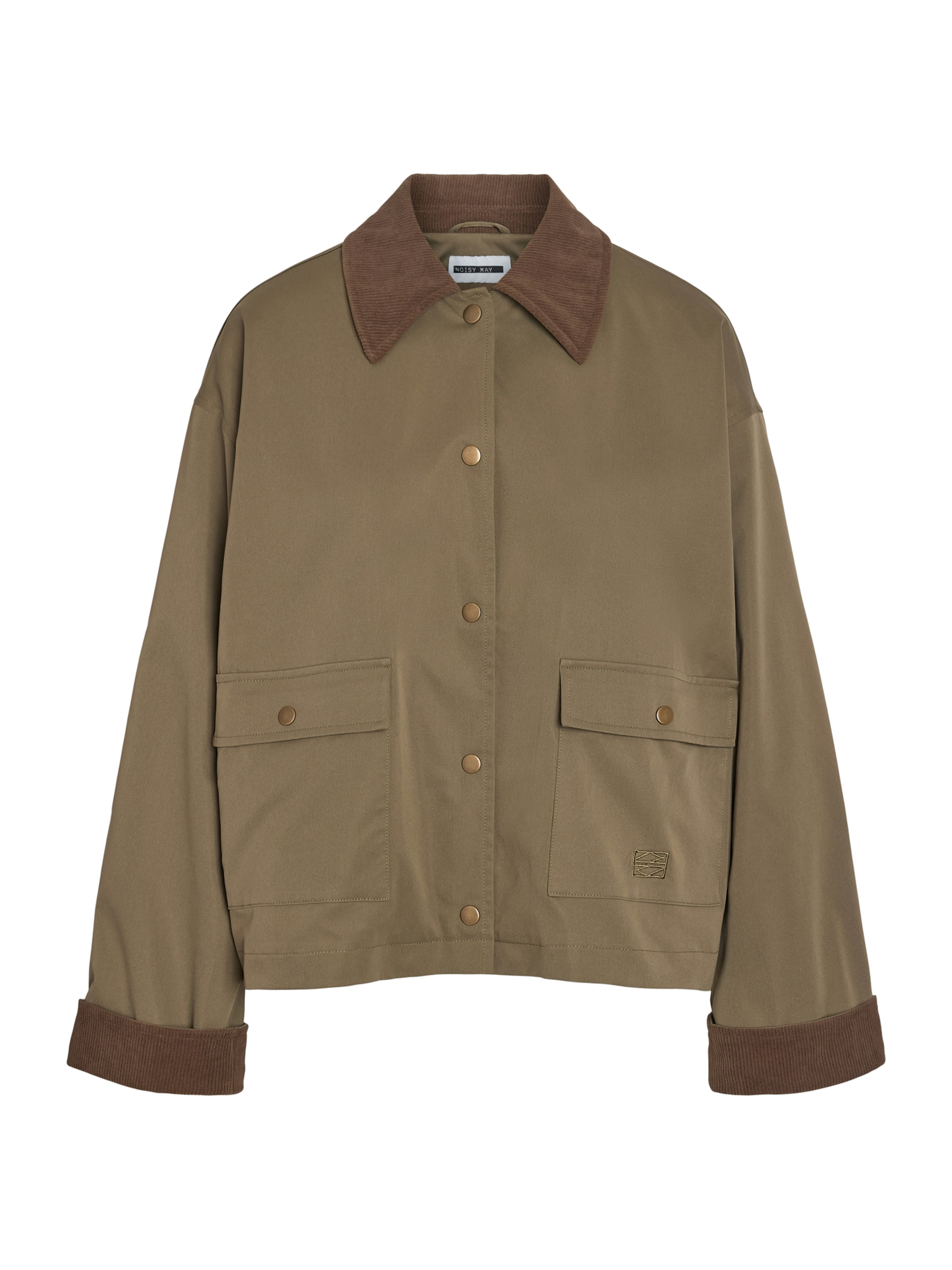 Noisy may Prechodná bunda 'NMNORA' - Zelená: predná strana