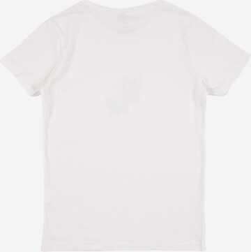 T-Shirt 'Fake Unicorn' Mister Tee en blanc